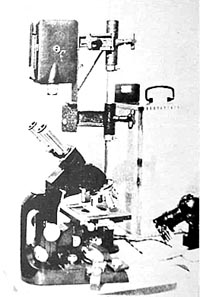 The large Reichert microscope